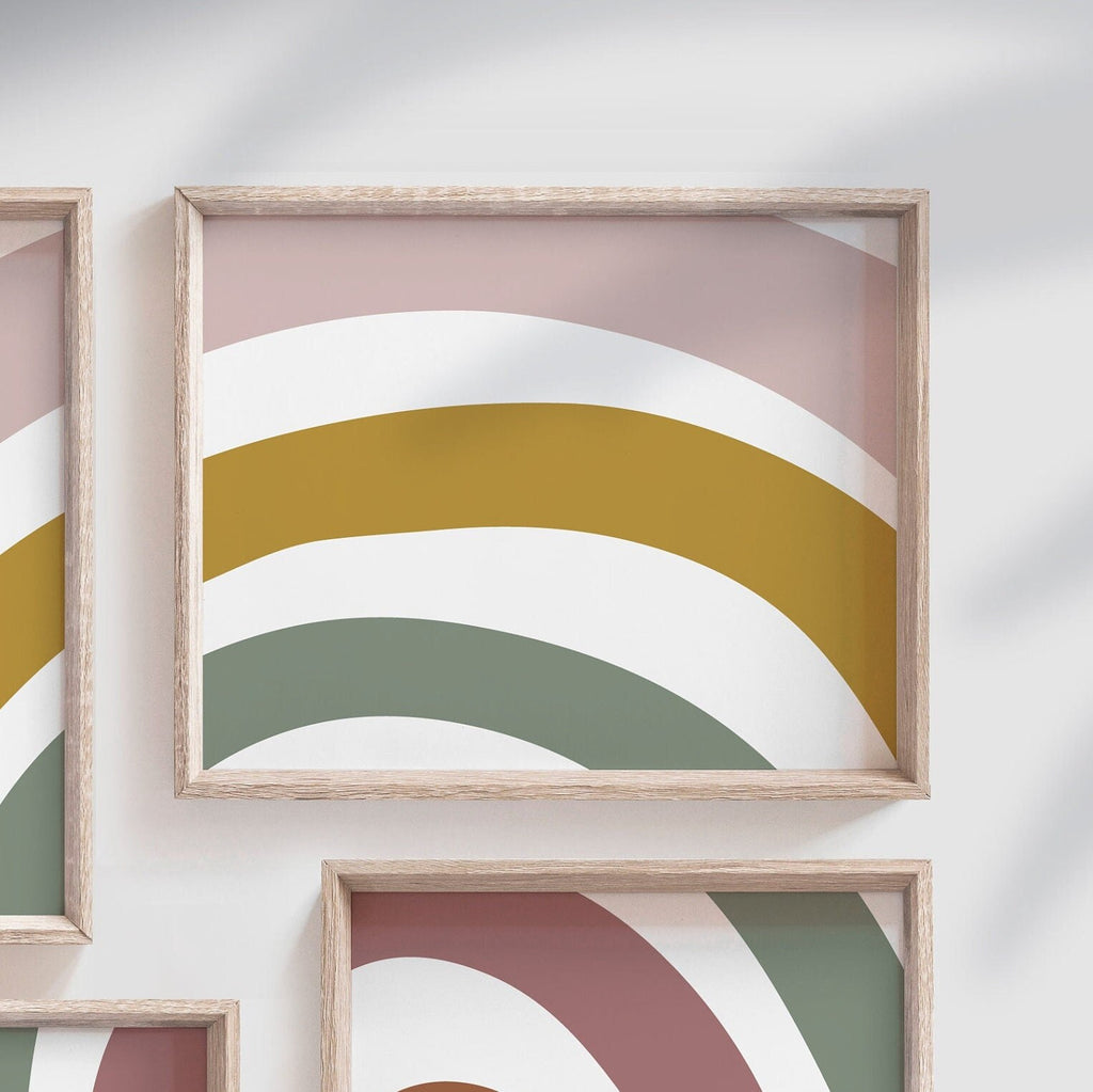 Gender neutral nursery, rainbow decor, unisex nursery decor, neutral rainbow theme nursery, gender neutral wall ideas, nursery neutral theme