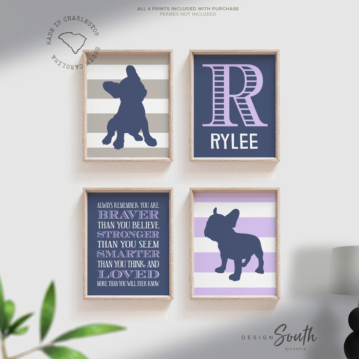 French bulldog, bulldog nursery, frenchie wall art, bulldogs, french bulldog gifts, bulldog print, bulldog wall art, french bulldog kids art