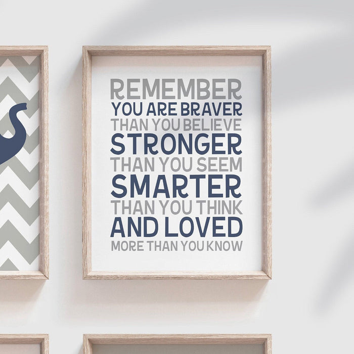 Navy and gray boys nursery, navy elephants, navy elephant nursery, nursery wall art for boy, boys elephant nursery art, nursery art for boys