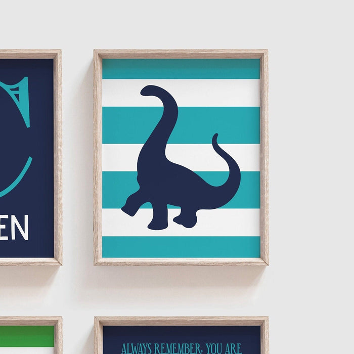 Boys dinosaur bedroom wall art, dinosaur decor for boys, boys dinosaur theme, dinosaur prints, baby boy dinosaurs, dinosaur nursery art boys