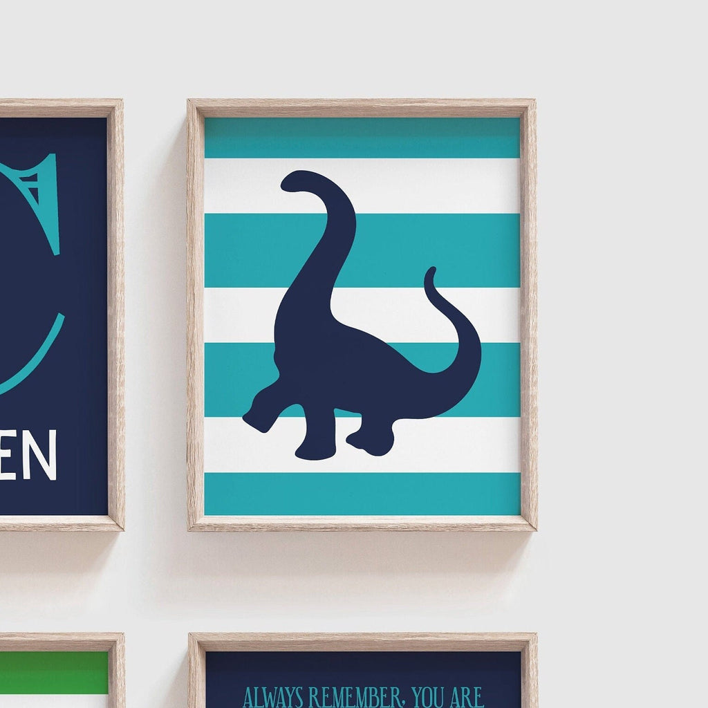 Boys dinosaur bedroom wall art, dinosaur decor for boys, boys dinosaur theme, dinosaur prints, baby boy dinosaurs, dinosaur nursery art boys