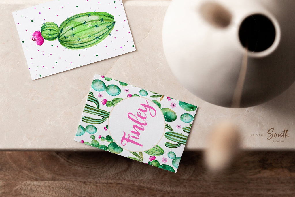 Cactus watercolor nursery, llama nursery decor, baby girl nursery art, boho nursery wall art, llama decor, llama baby shower gift, alpaca