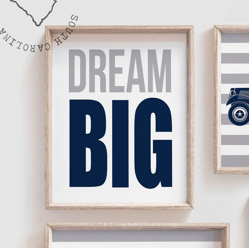 Fire truck nursery decor, firefighter nursery art, navy firetruck art, firetruck theme, boys firetruck decor, boy wall art, firefighter art