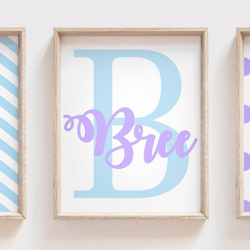 Pink and purple nursery, baby girl wall art, nursery art pink purple, puppy nursery theme baby prints, cute puppy pictures, pink purple dog