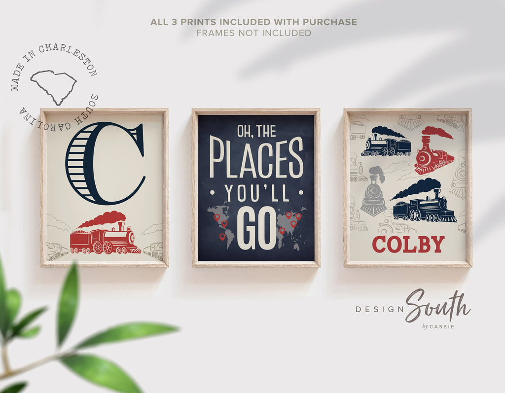 Kids trains and trucks, boys train room, boys train themed bedroom, little boys rooms, kids bedroom, train nursery, child room decorating