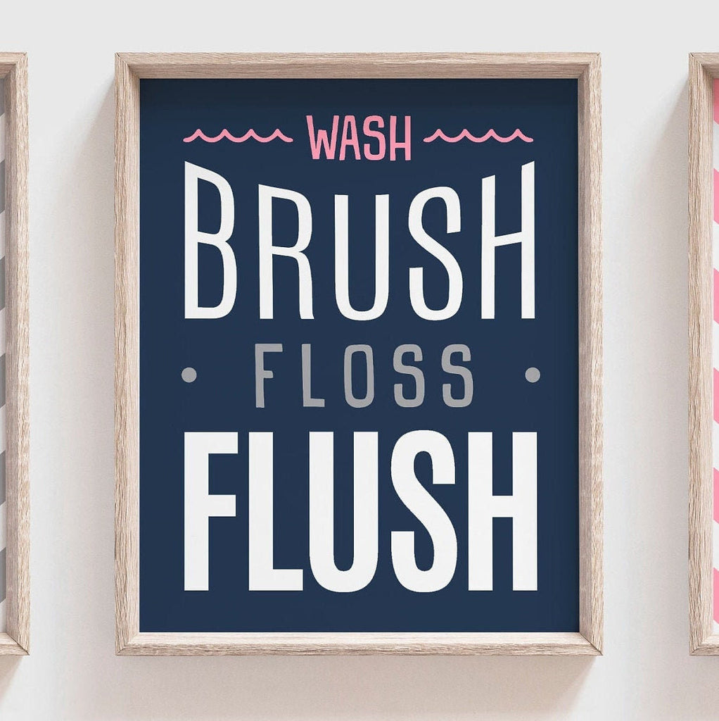 Boy and girl bathroom, boy/girl bathroom pink navy and gray doe and buck, doe and buck, sibling bathroom, boy/girl deer bathroom, deer decor