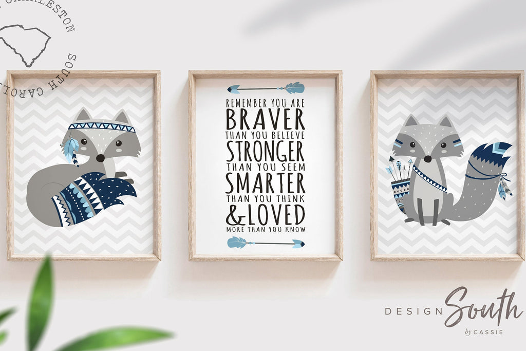 Fox nursery decor, woodland nursery art, rustic nursery set, nursery decor woodland animals, nursery decor boy, woodland decor, fox boys art