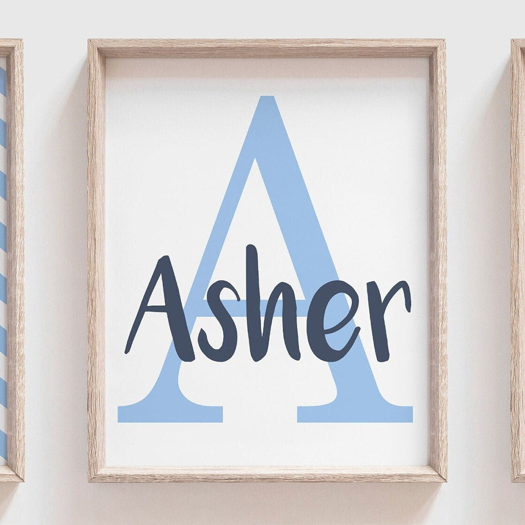 Baby boy puppy nursery decor, gift for baby boy, puppy dog room, blue puppy dog art print, dog nursery pictures, art puppy dogs baby blue