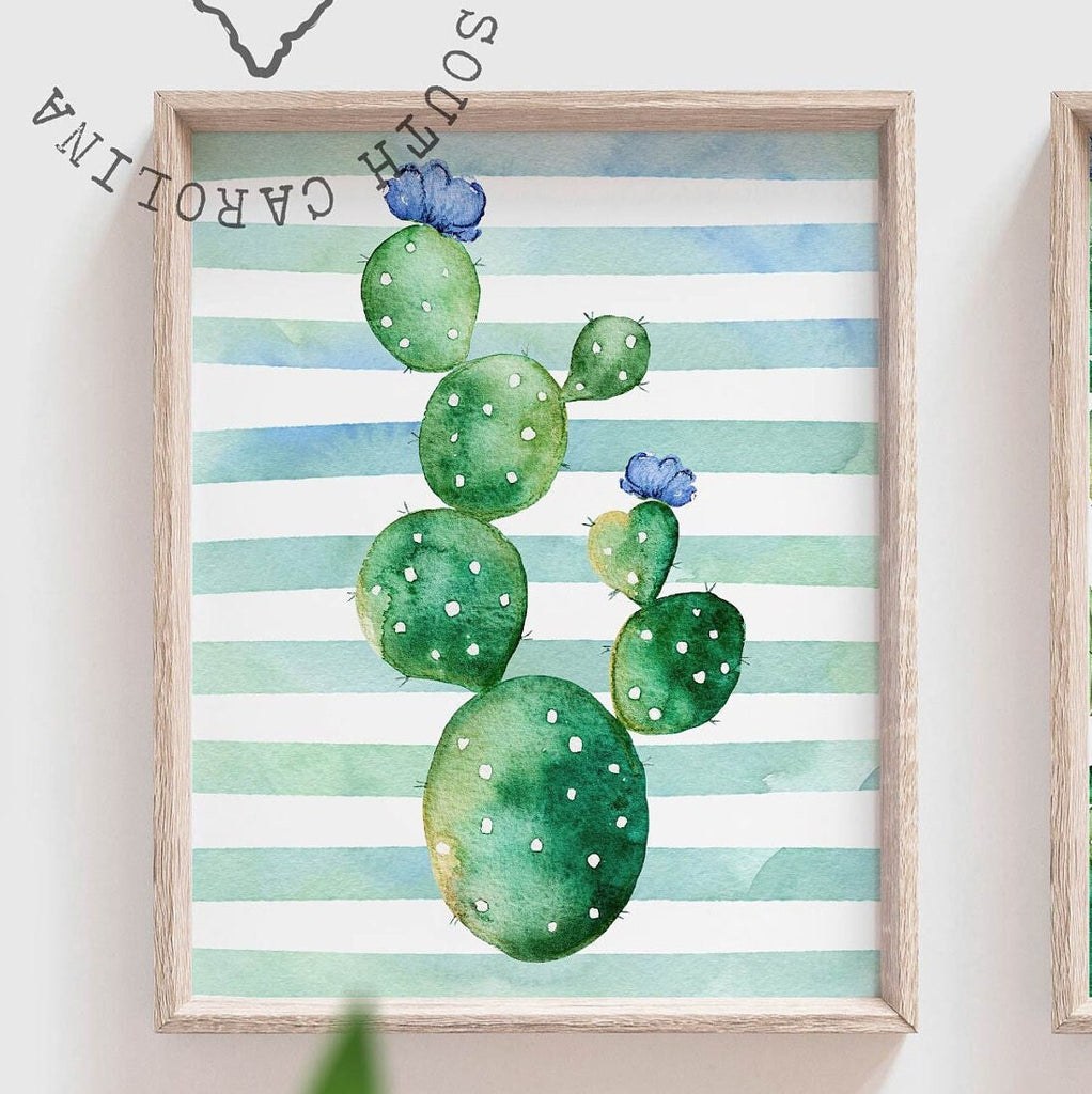 Llama decor, llama wall art, boy llama nursery, cactus boho baby, boy nursery room, alpaca kid room, llama gift, cactus art prints nursery