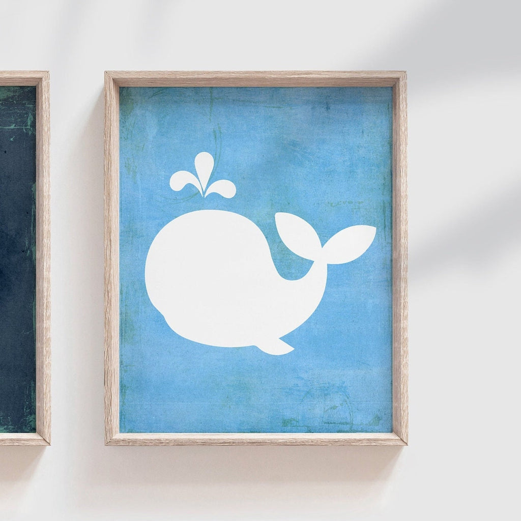 Anchor nursery decor, baby blue navy nursery, nautical baby blue, nautical theme nursery, baby blue and navy art, boys nautical bedroom art