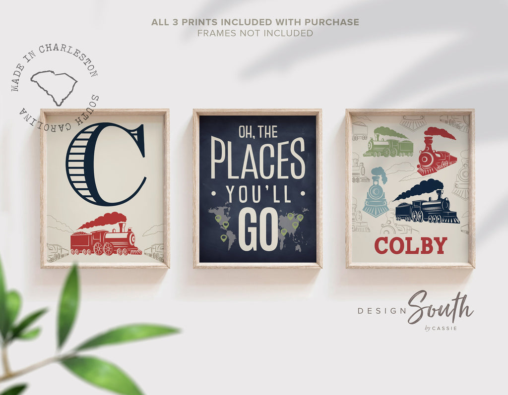 Kids trains and trucks, boys train room, boys train themed bedroom, little boys rooms, kids bedroom, train nursery, child room decorating