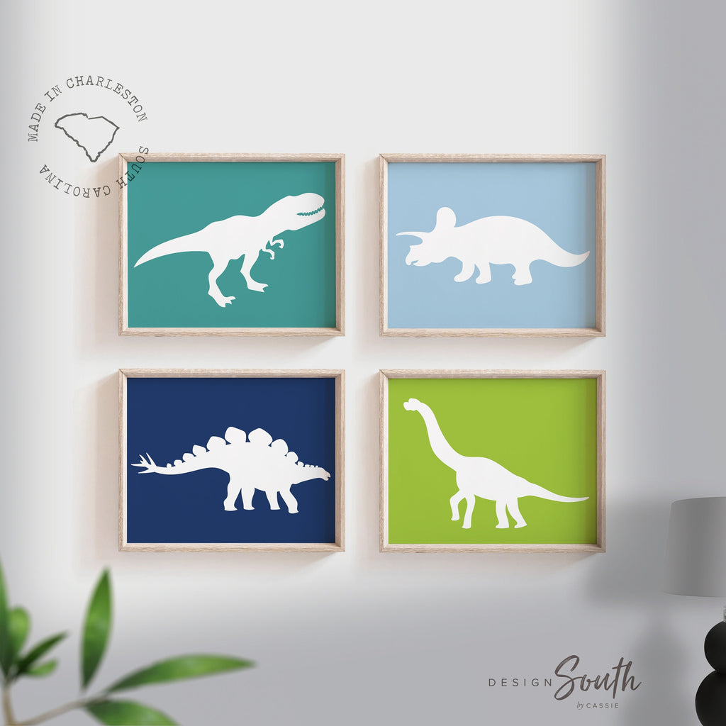 Toddler dinosaur room, boys nursery bedroom dinosaur navy lime colors, wall art print dinosaur, idea for little boy bedroom navy blue lime