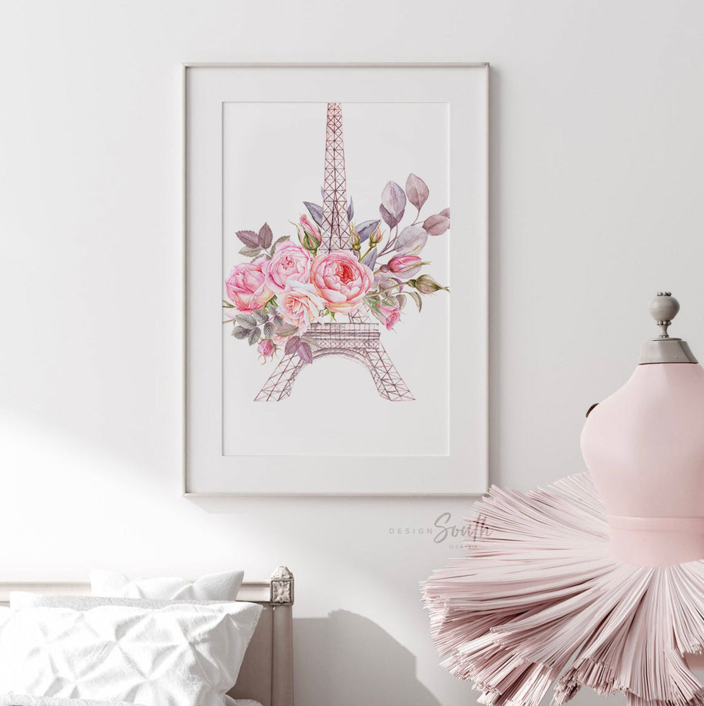 Paris nursery decor, parisian themed girls room, baby girl art blush pink room decor, paris girls bedroom, parisian nursery decor wall art