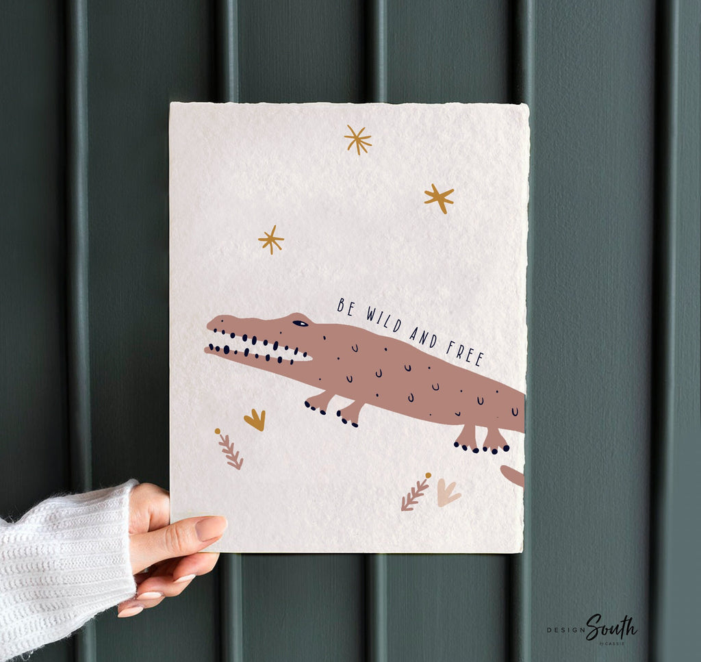 Animal poster print art set for kids, playroom animal wall art gender neutral colors, boho animal baby room art, safari themed art, kid room