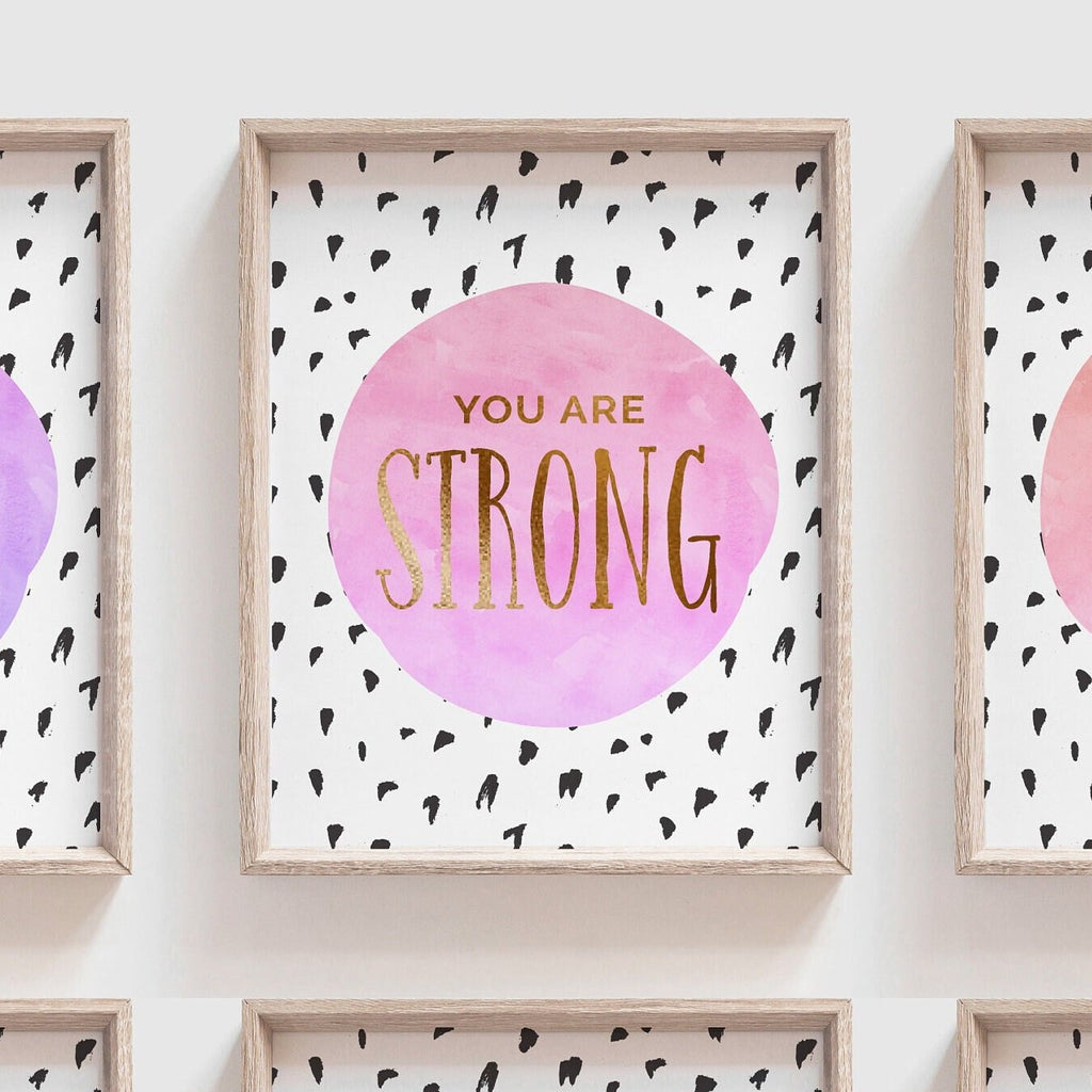 Playroom wall art, playroom decor, kids bedroom decor, playroom prints, children prints, set of 6, modern playroom, fun playroom decorations