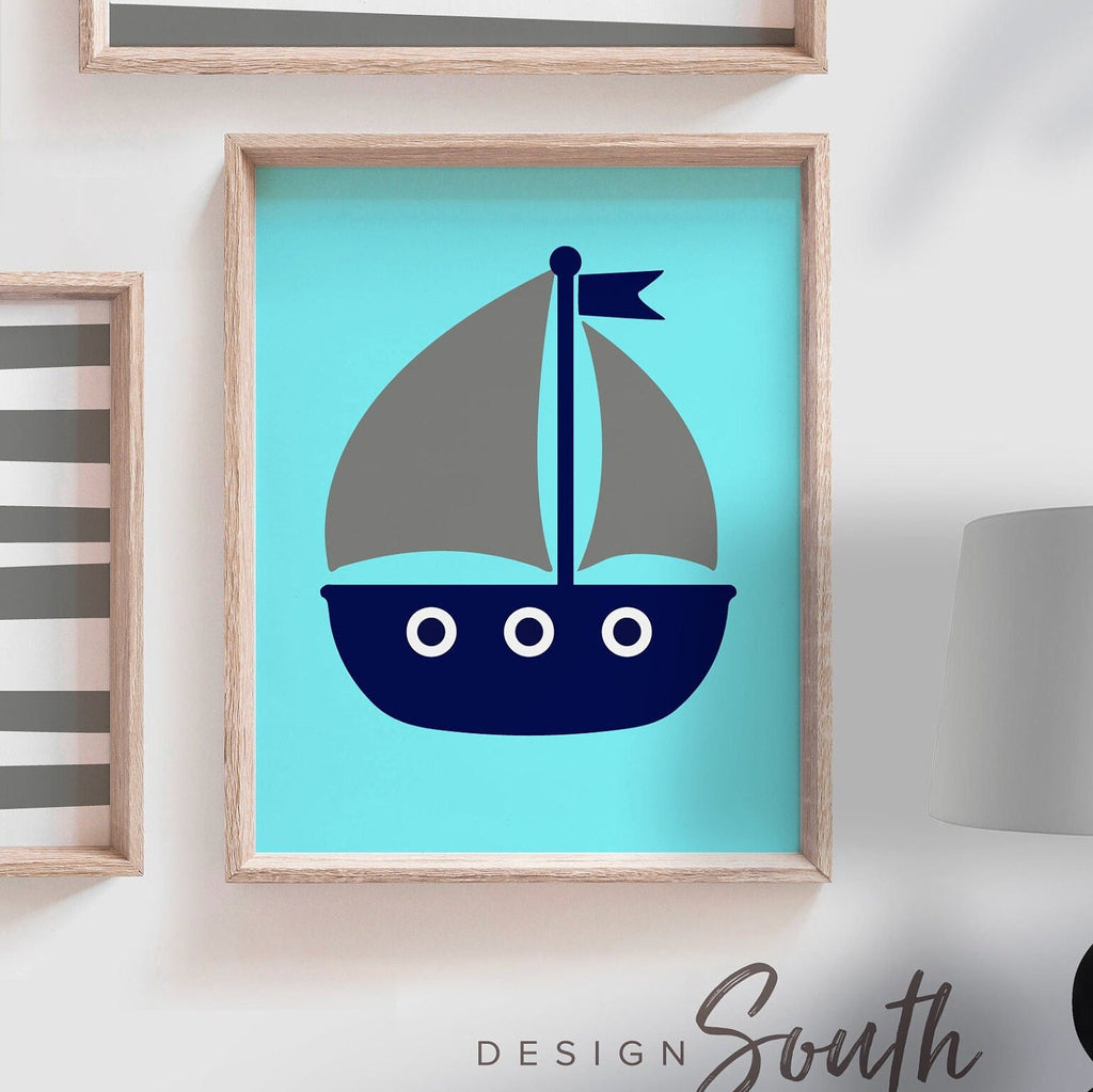 Baby boy nautical nursery, nursery nautical wall art, nautical nursery, boys nautical art navy, boys nautical nursery, nautical nursery boy