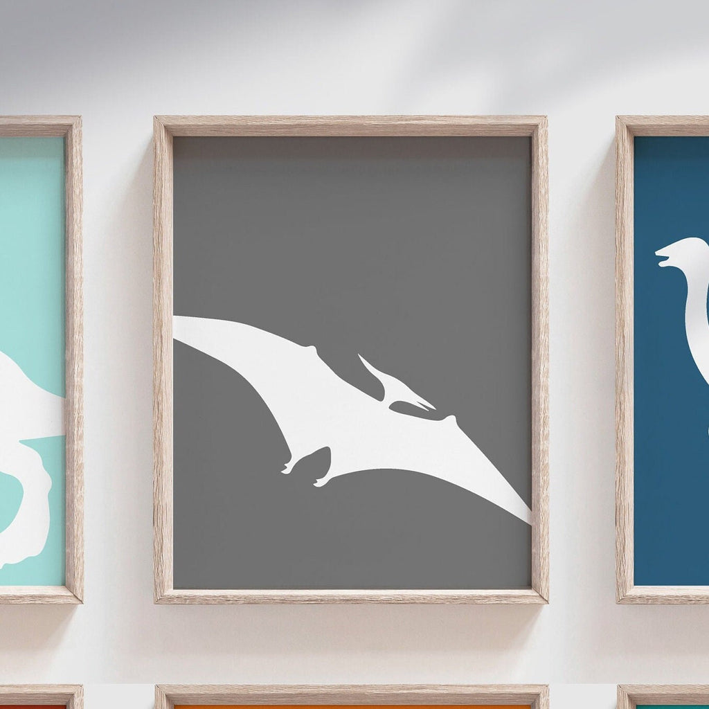 Boys dinosaur bedroom wall art, dinosaur decor for boys, boys dinosaur theme, dinosaur prints, baby boy dinosaurs, dinosaur nursery art boys