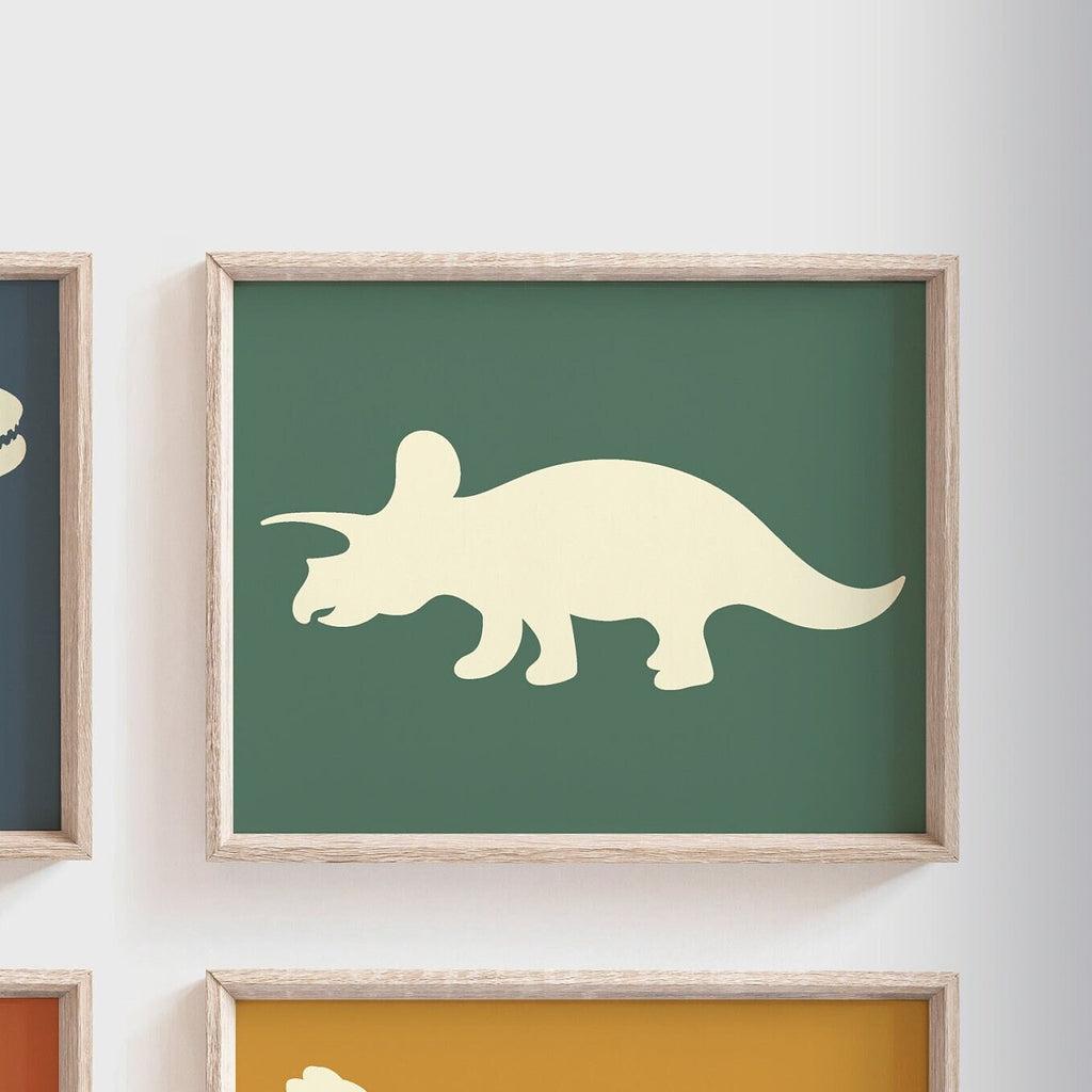 Boys dinosaur bedroom wall art, dinosaur decor for boys, boys dinosaur theme, dinosaur prints, baby boy dinosaurs, dinosaur nursery art boys