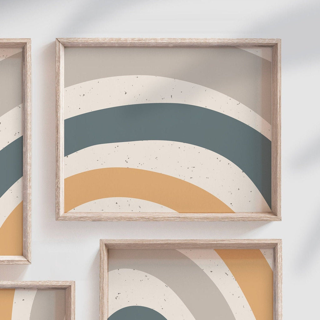 Boho nursery, gender neutral trendy chic nursery decor ideas, modern baby girl or baby boy room, natural nursery art, bohemian style nursery