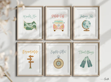 Travel nursery art, travel nursery decor, bedroom kids travel themed, travel-inspired nursery, baby room travel theme, global baby artwork