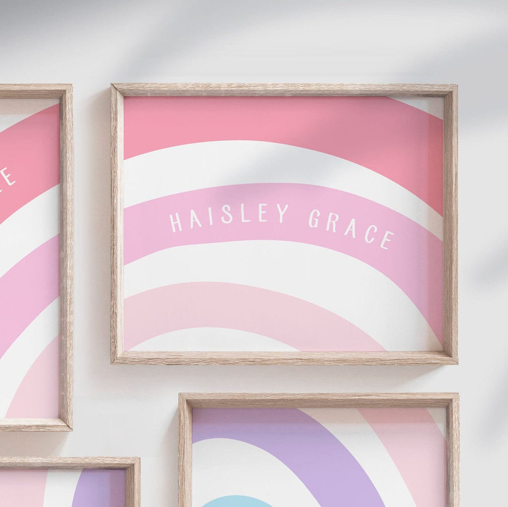 Sister girl room ideas, twin girls room wall art, sister signs, sister gift, little sister big sister wall decor, bedroom for girls rainbows