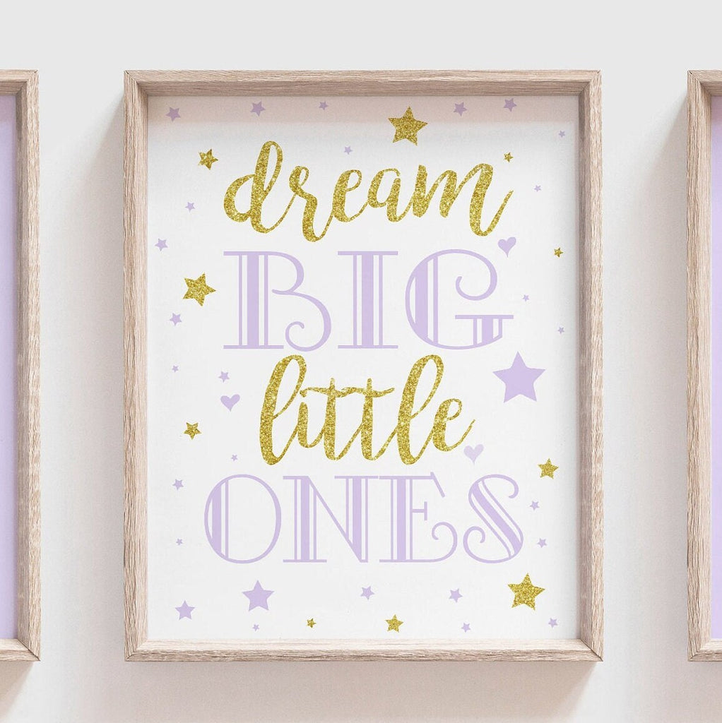 Lilac nursery art twins, twin sisters nursery, twin sisters decor, baby girl twins, girl twins, twin nursery purple, twin nursery girls gold
