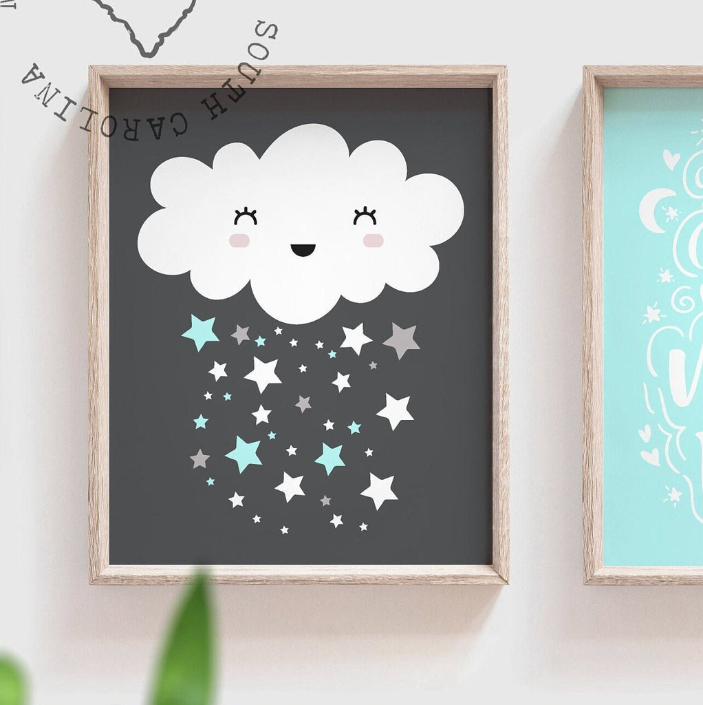 Aqua navy baby art, aqua navy boys nursery decor, boys art aqua navy, baby boy art, baby boy nursery art, boys nursery decor, aqua navy wall