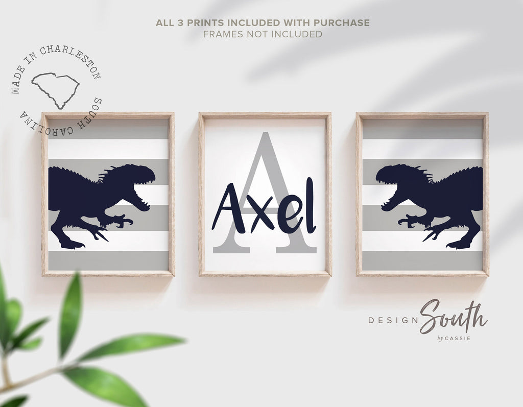 T-rex roarr dinosaur big kids bedding wall decor, boys t-rex customized name, personalized kids art t-rex dinosaur theme, dinosaur decor boy