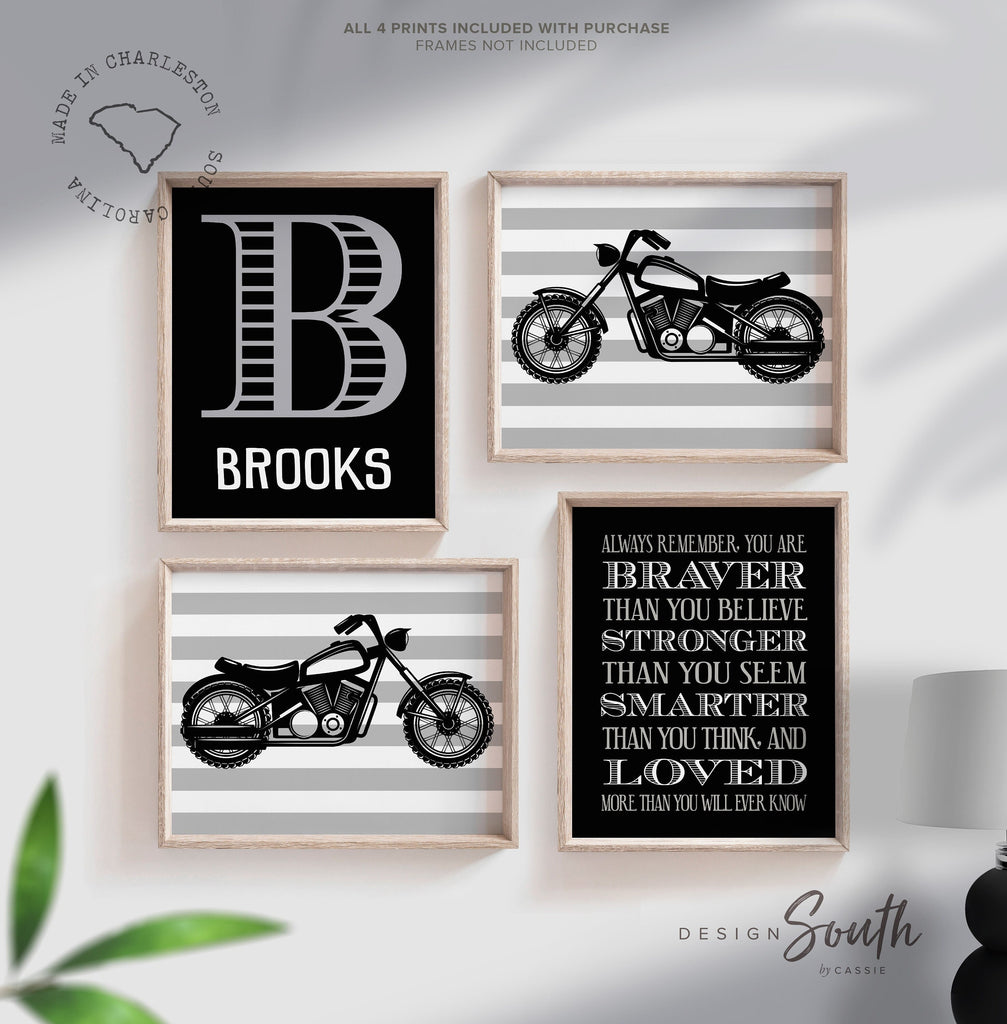 Motorcycle boy room decor, gift for boy motorcycle, big boy bedroom bedroom, motorcycle theme decor, motorbike boys, motorcycle boys nursery