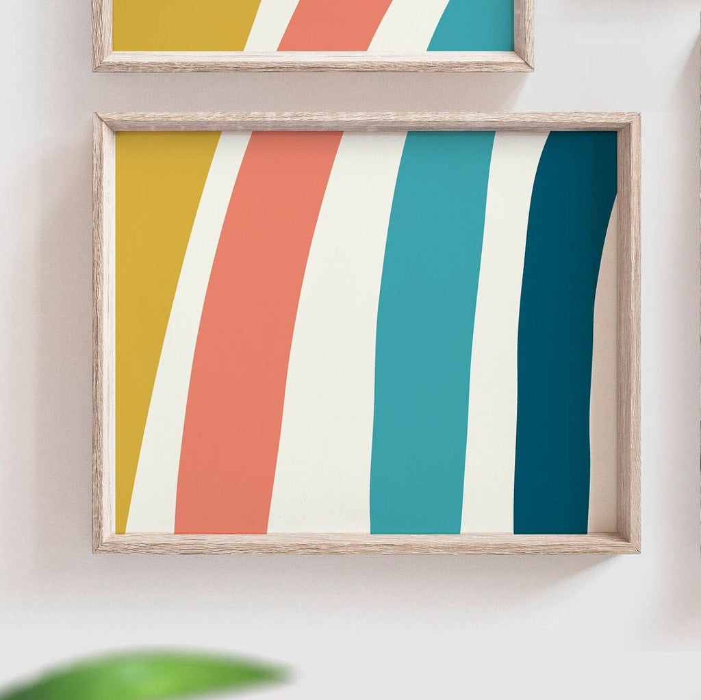 Neutral nursery decor boho neutral tones, kids neutral playroom wall art, neutral boho rainbow for kids baby children, art gender neutral