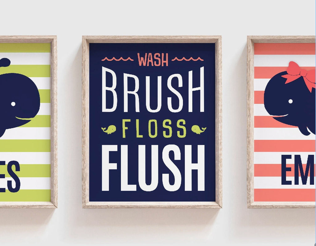 Boy girl bathroom, boy girl bathroom whales, boy girl bathroom wall art, kids bathroom, kids bathroom wall decor, whale bathroom boy girl