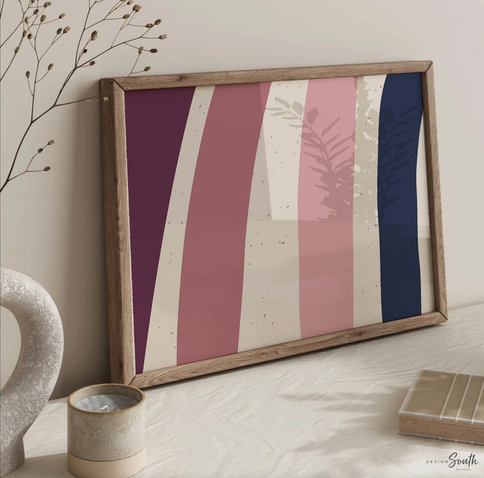Mauve navy blue nursery, wall art for baby room violet tones, navy and plum bedroom, nursery decor dusty purples, baby nursery ideas mauve