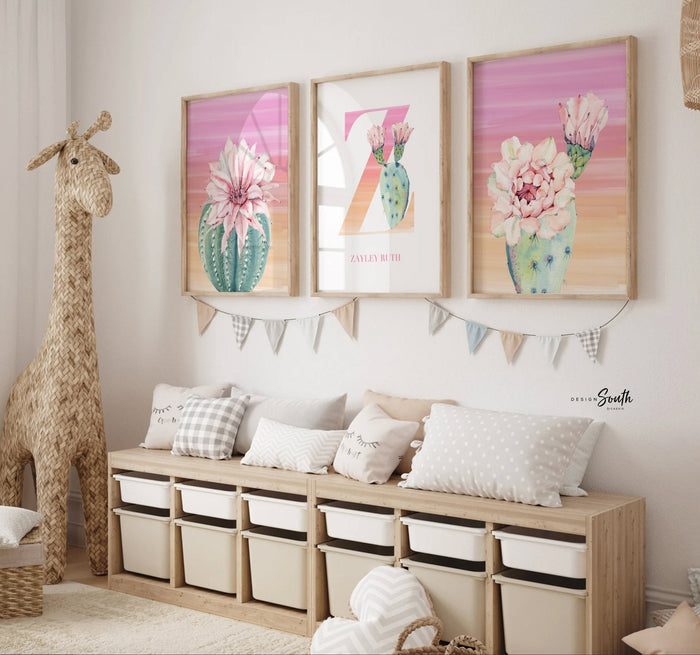 Girl nursery decor