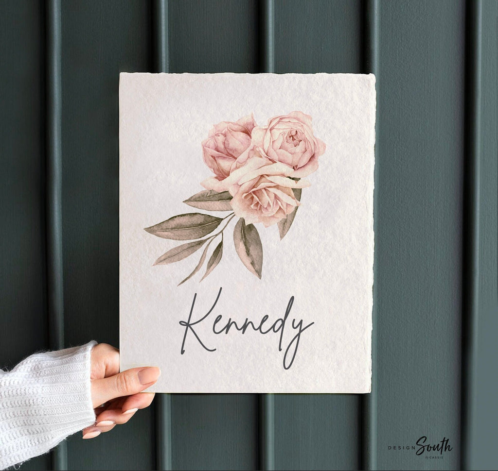 French rose girl room, elegant feminine floral art, floral french rose flower prints, baby girl nursery dusty rose themed, baby shower roses