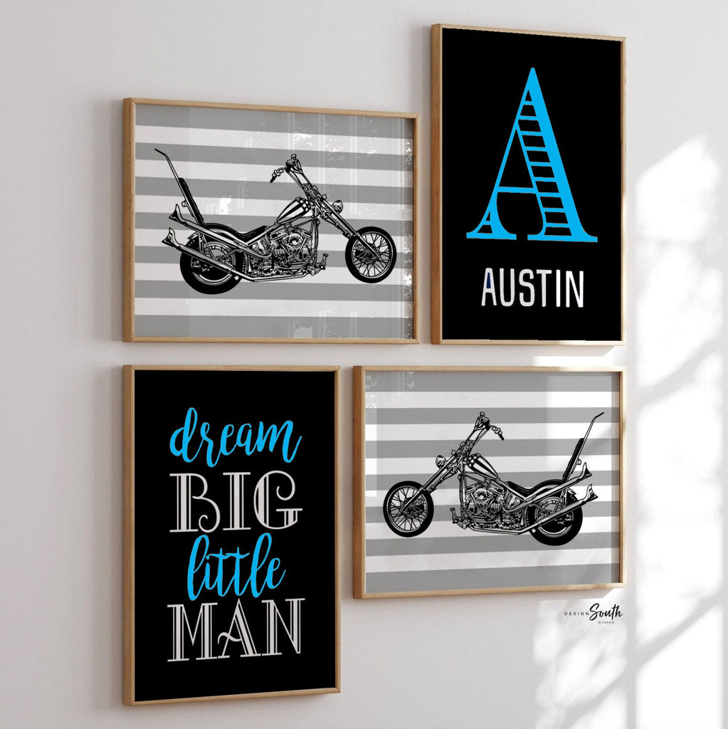 Motorcycle nursery, motorcycle baby decor, baby boy motorcycles, boys bedroom motorcycles, motorcycle theme, motorbike boys, boys wall decor