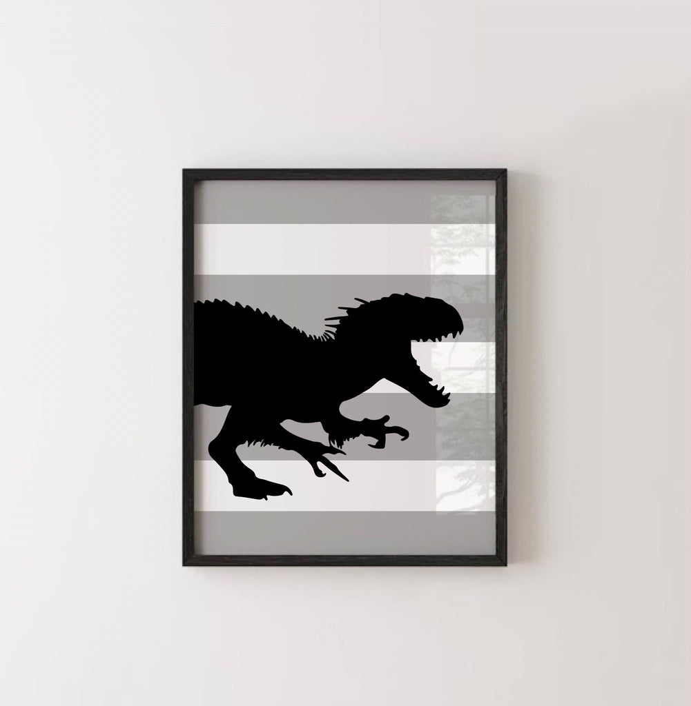 T-rex roarr dinosaur big kids bedding wall decor, boys t-rex customized name, personalized kids art t-rex dinosaur theme, dinosaur decor boy
