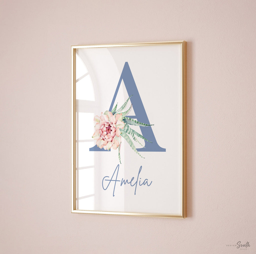 Nursery cactus theme, cactus nursery decor, boho nursery decor, boho baby shower gift for girl, boho kid bedroom, elegant cactus nursery art