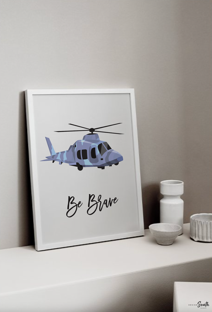 Army themed transportation vehicles boys wall art set, soldier military tank truck helicopter, boys bedroom wall art print decor army marine troop, playroom army
