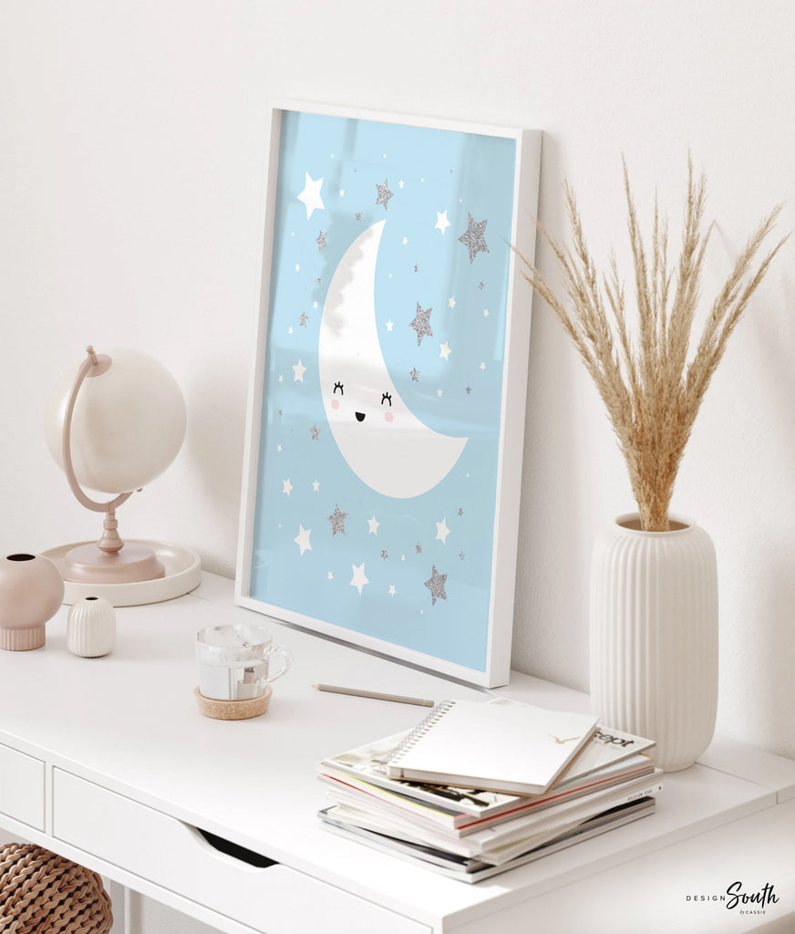 Yellow blue boy/girl twin wall art, twin nursery art, twin baby art, art for twins, wall decor twins, girl boy twin nursery, boy girl twins