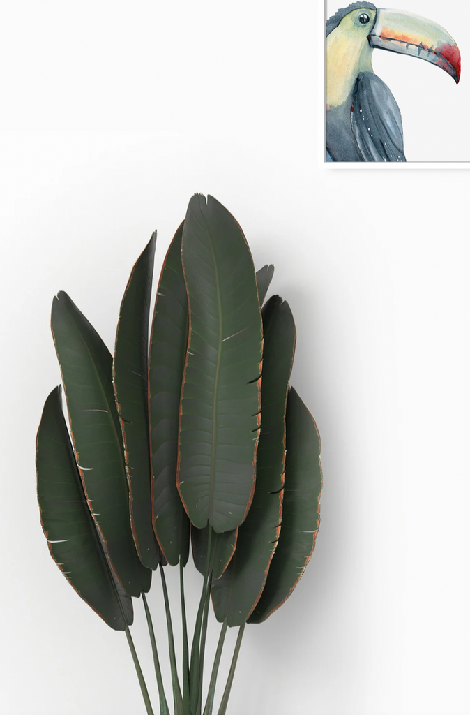 Toucan print art set, above crib tropical wall, tropical nursery decor, baby room decor, newborn nursery pink and green tropical themed art